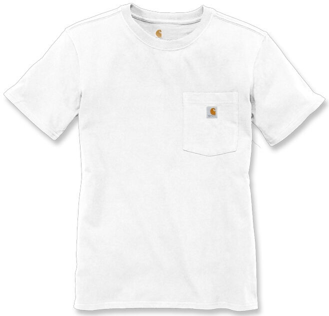 Carhartt Workwear Pocket Camiseta para mujeres - Blanco (S)