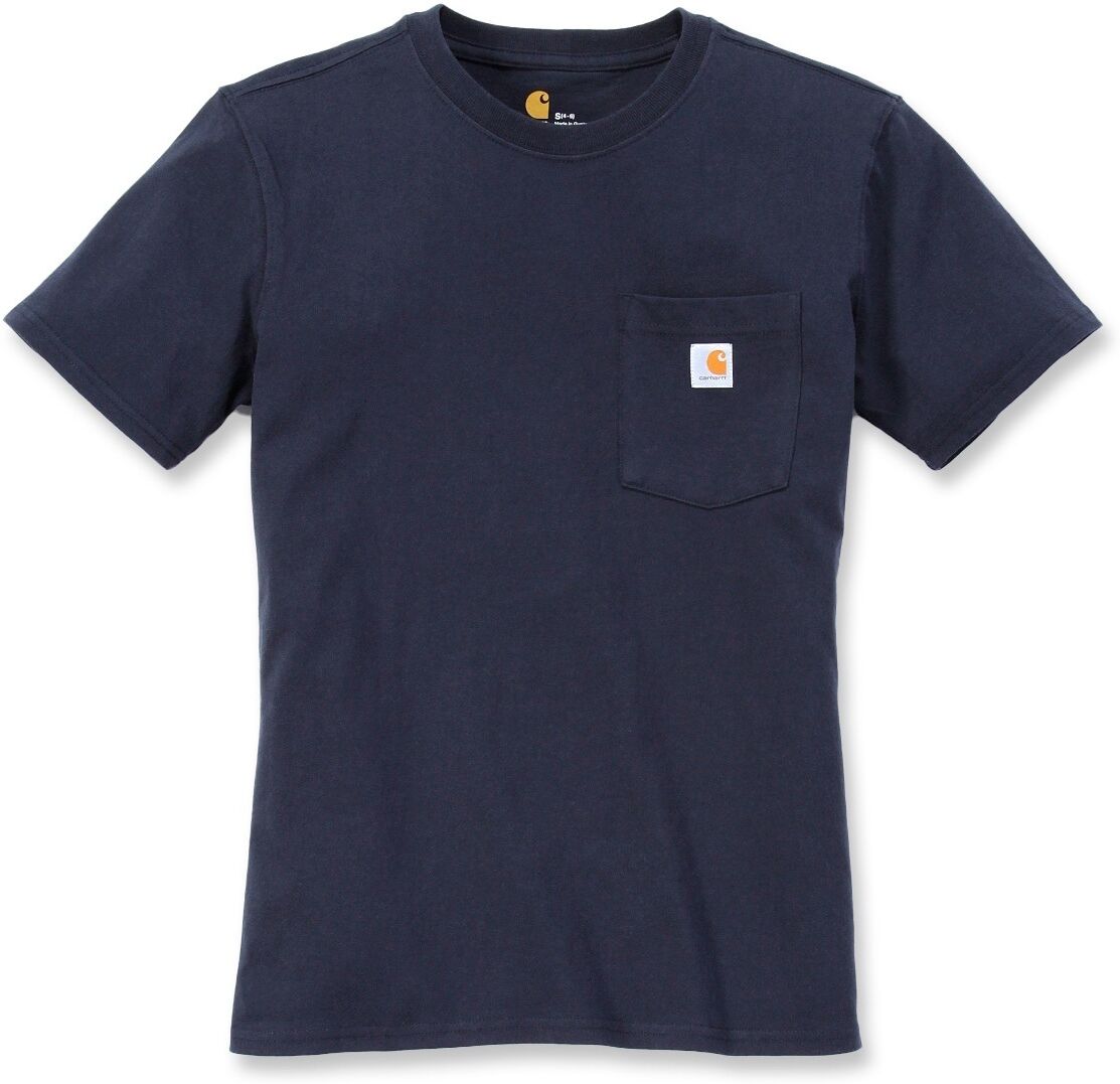 Carhartt Workwear Pocket Camiseta para mujeres - Azul (L)