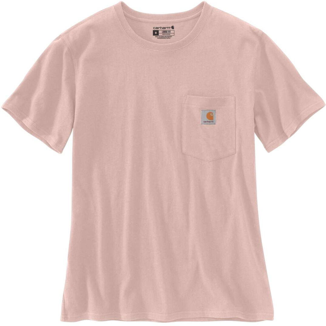 Carhartt Workwear Pocket Camiseta para mujeres - Rosa (XL)