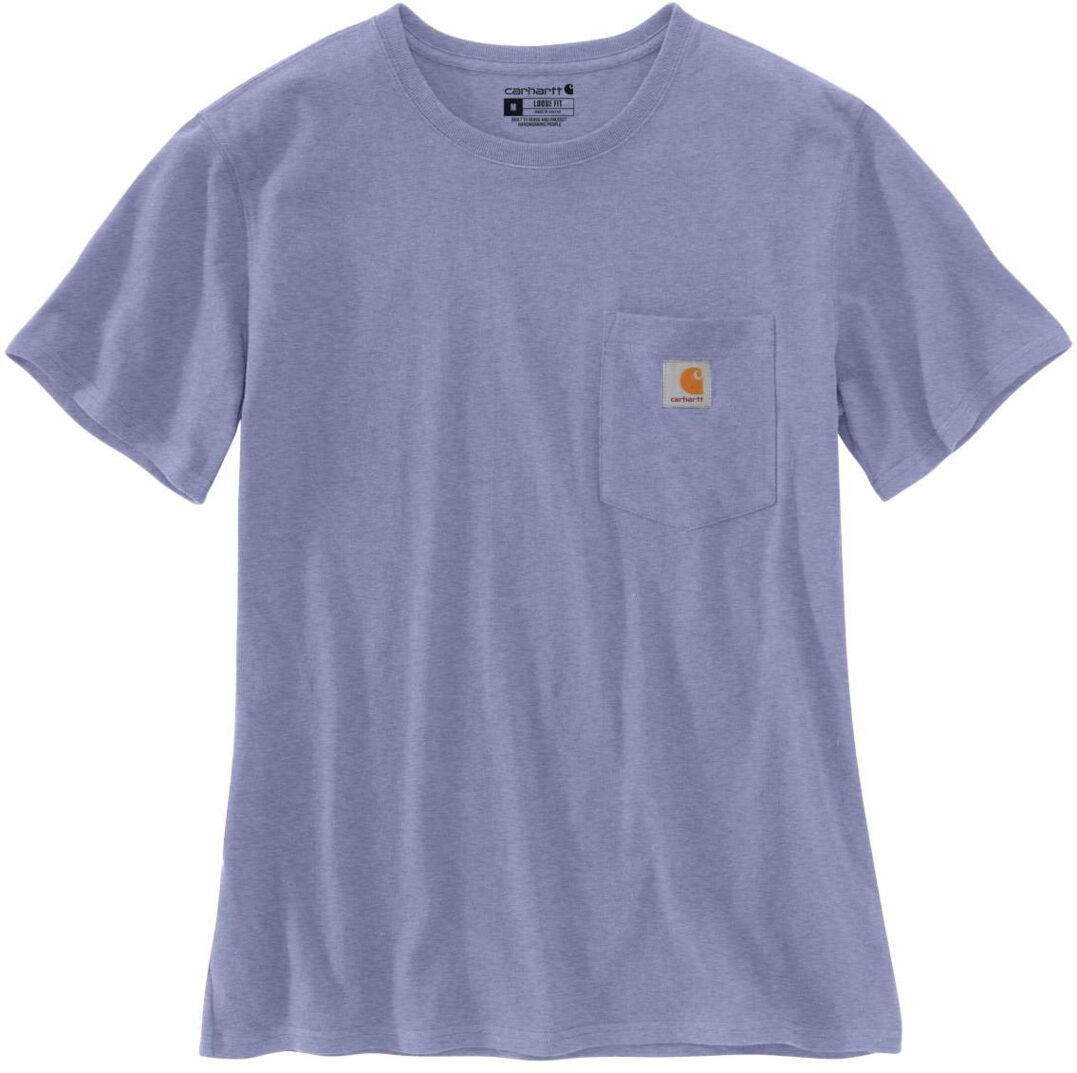 Carhartt Workwear Pocket Camiseta para mujeres - Azul (L)