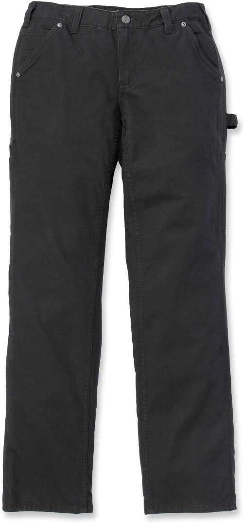 Carhartt Original Fit Crawford Pantalones de las mujeres - Negro (43)