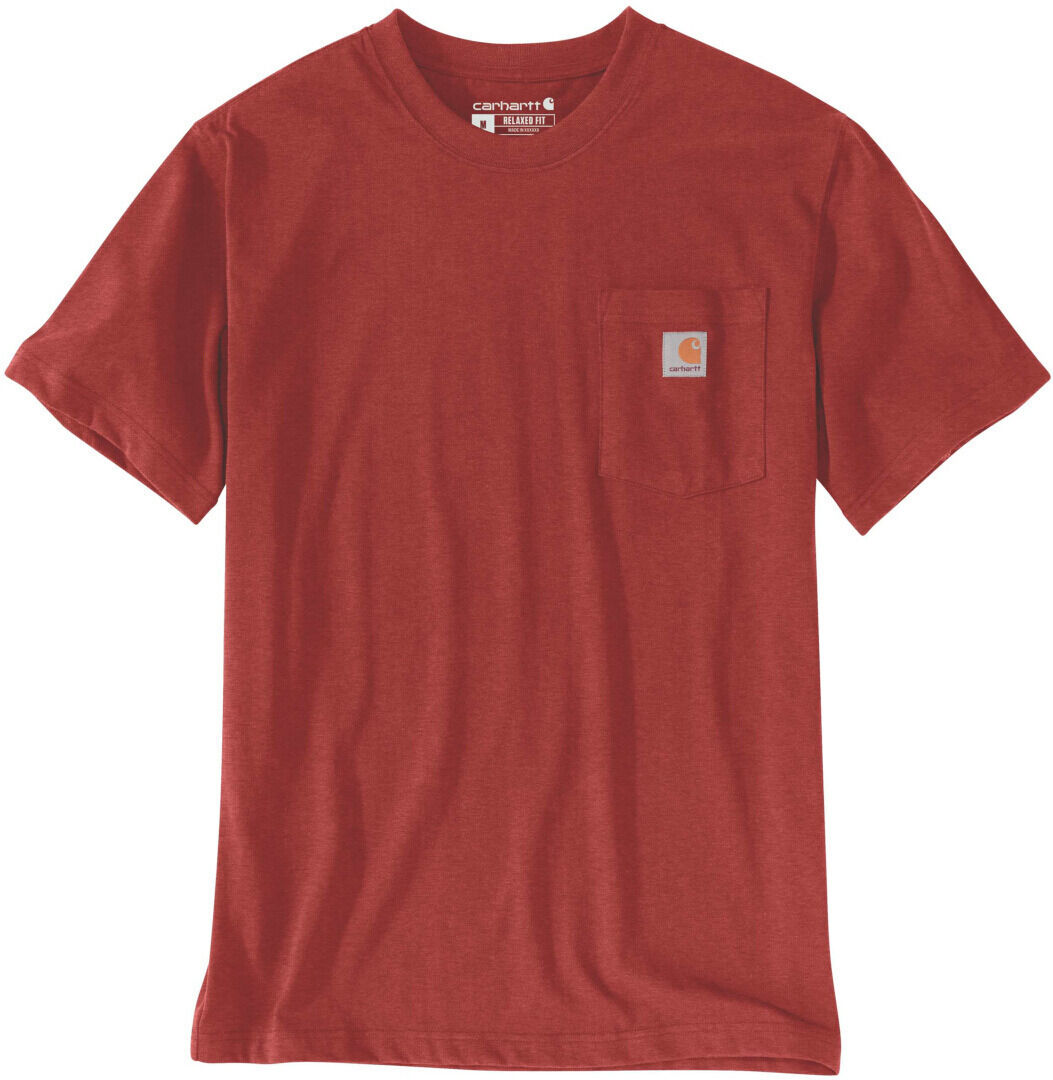 Carhartt Workwear Pocket Camiseta - Rojo Amarillo (XL)
