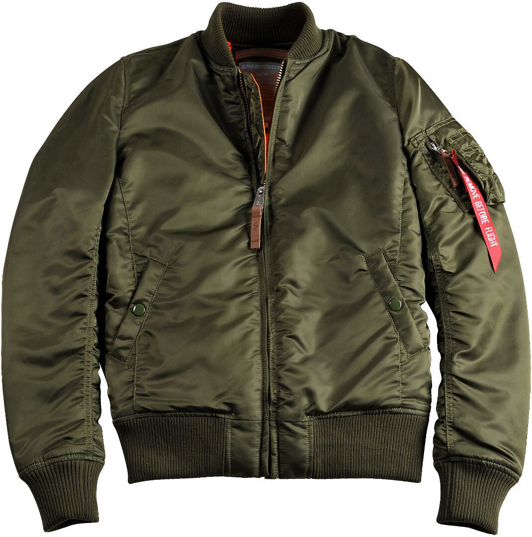 Alpha MA-1 VF 59 Chaqueta de las señoras - Verde (XS)