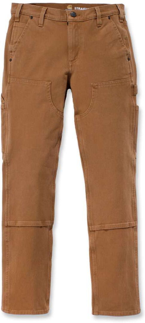 Carhartt Rugged Flex Stretch Twill Double Front Pantalones de señora - Marrón (41 42)