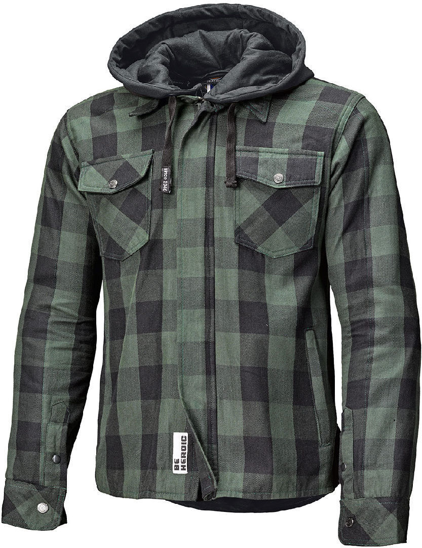 Held Lumberjack II Chaqueta textil para motocicletas - Negro Verde