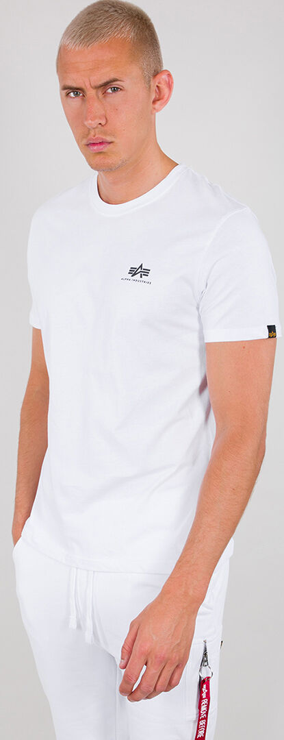Alpha Backprint Camiseta - Blanco (XL)