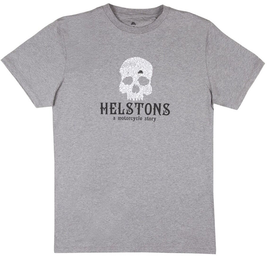 Helstons Skull Camiseta - Gris