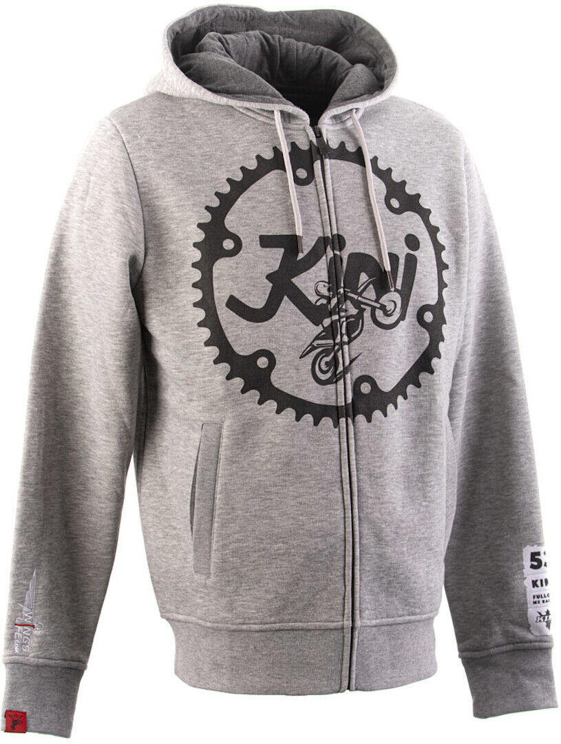 Kini Red Bull Ritzel Sudadera con capucha zip - Gris (XL)