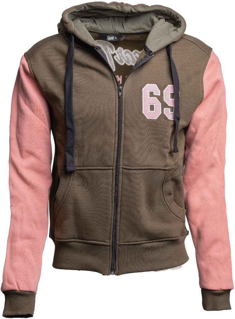 King Kerosin Queen Kerosin Sugar Babe College Chaqueta de dama - Negro Verde (M)