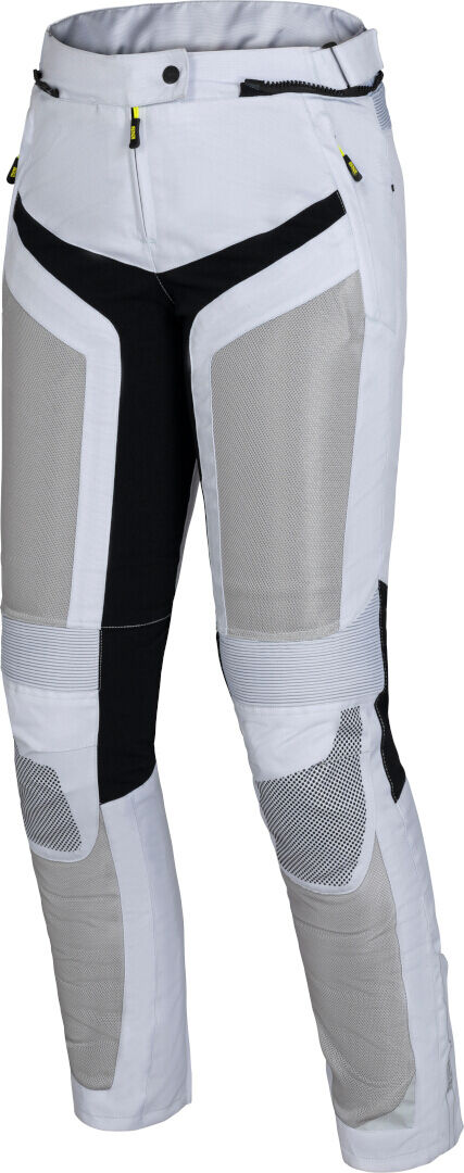 IXS Trigonis-Air Pantalones textiles para motocicletas para damas - Negro Gris (3XL)