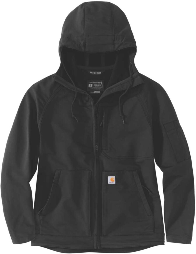 Carhartt Super Dux Hooded Chaqueta de dama - Negro (XL)