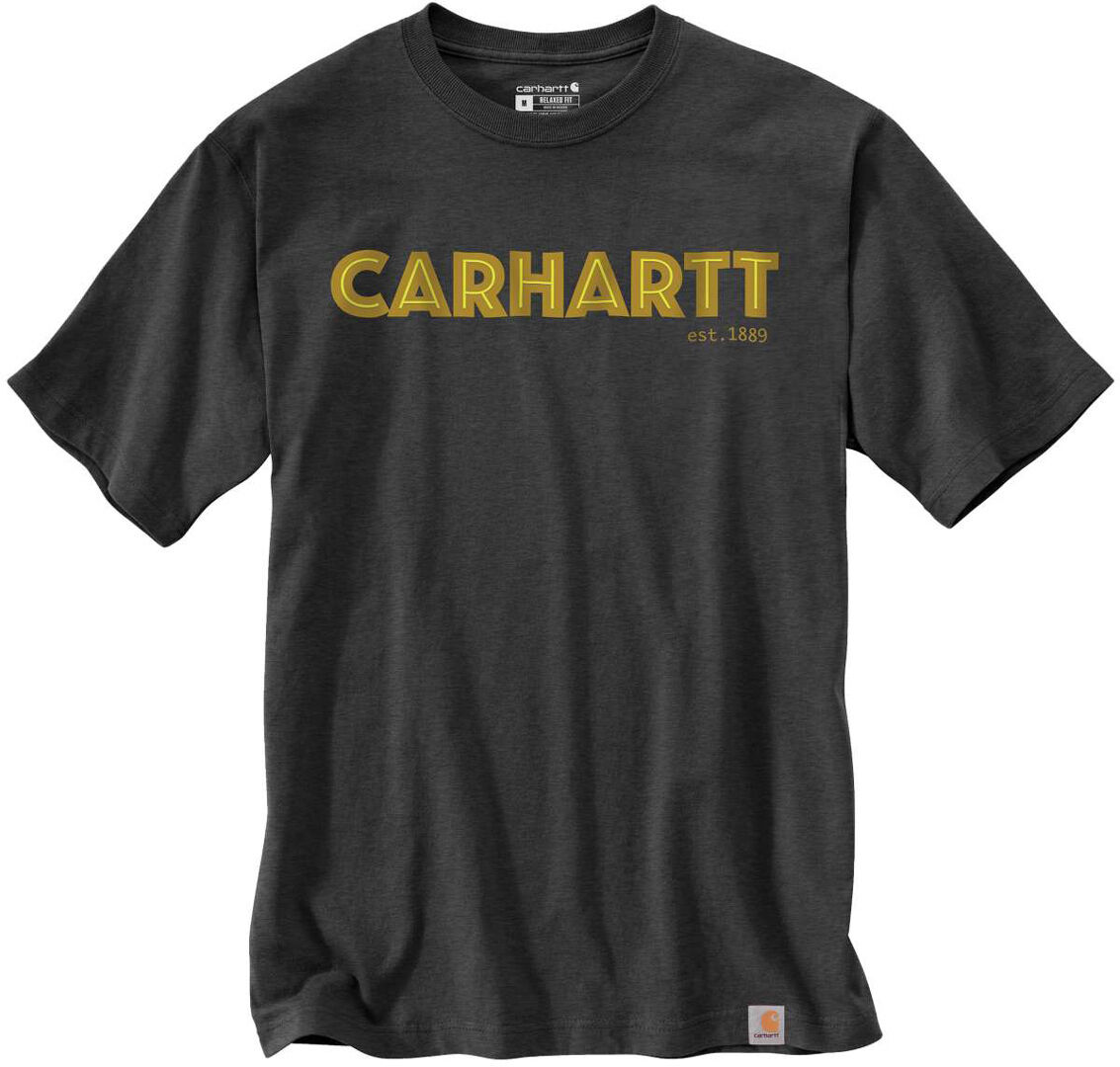 Carhartt Logo Graphic Camiseta - Gris (S)
