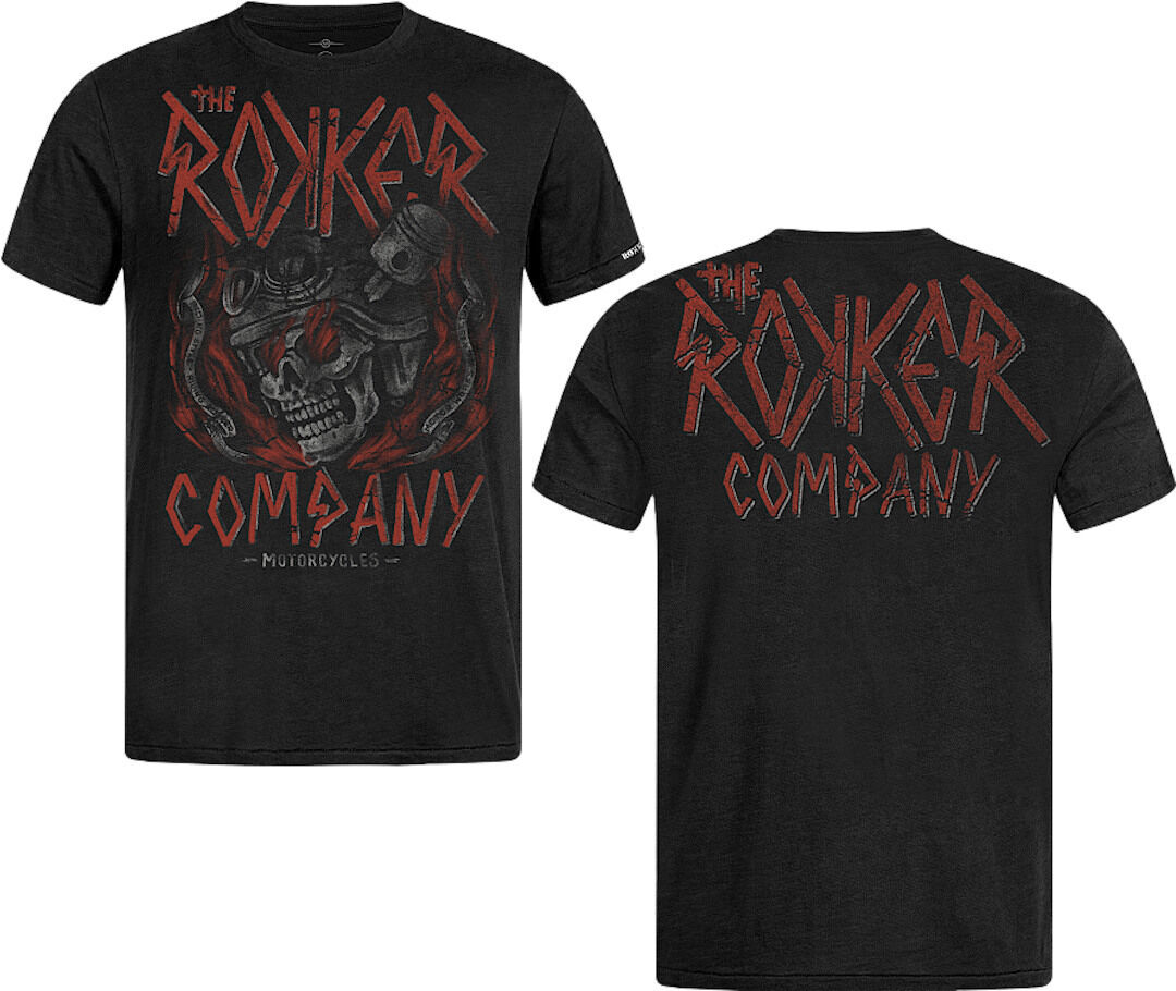 Rokker Tom Camiseta - Negro (2XL)