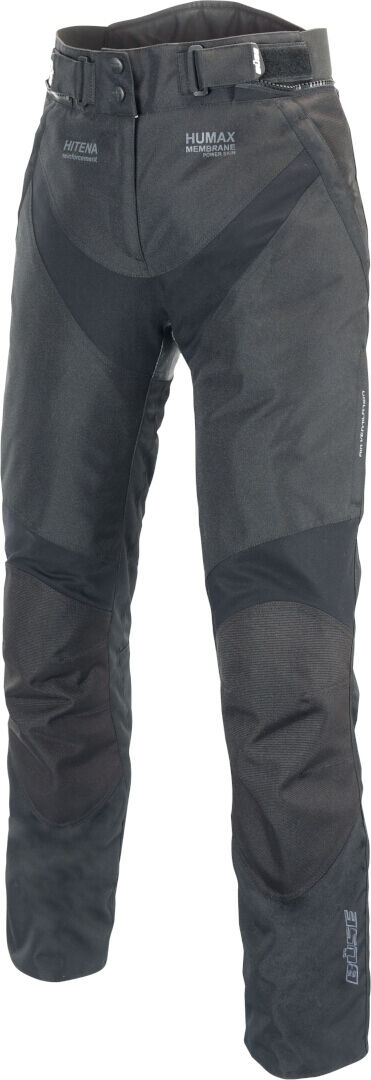Büse Torino II Pantalones textiles de motocicleta para damas - Negro (38)