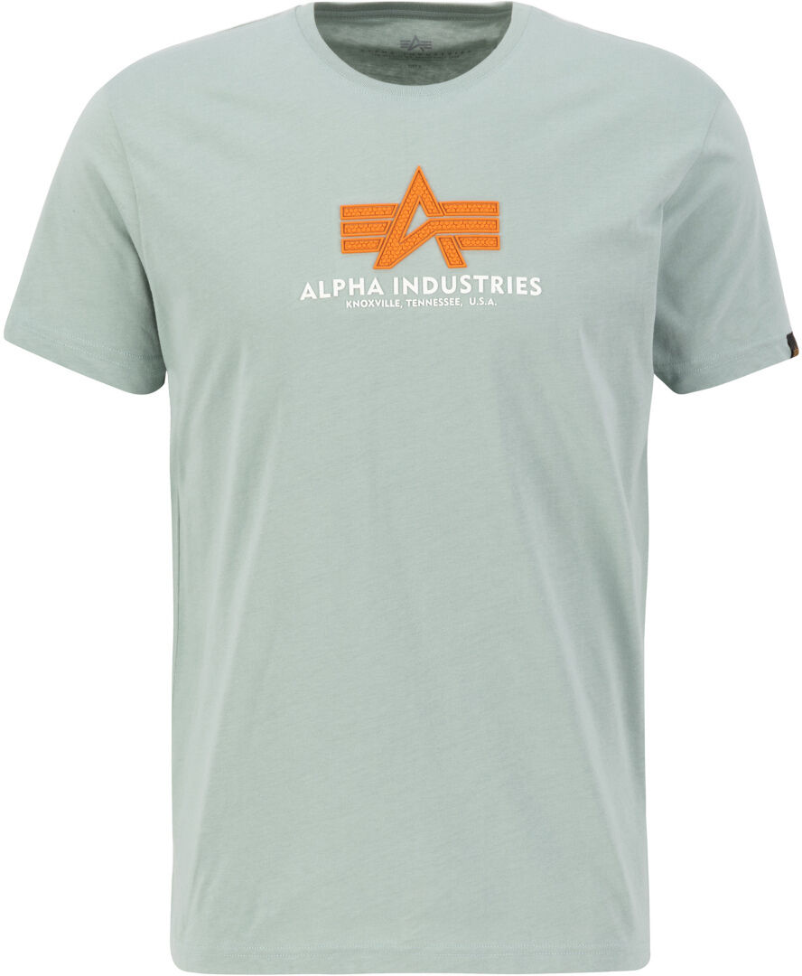 Alpha Basic Rubber Camiseta - Verde (S)
