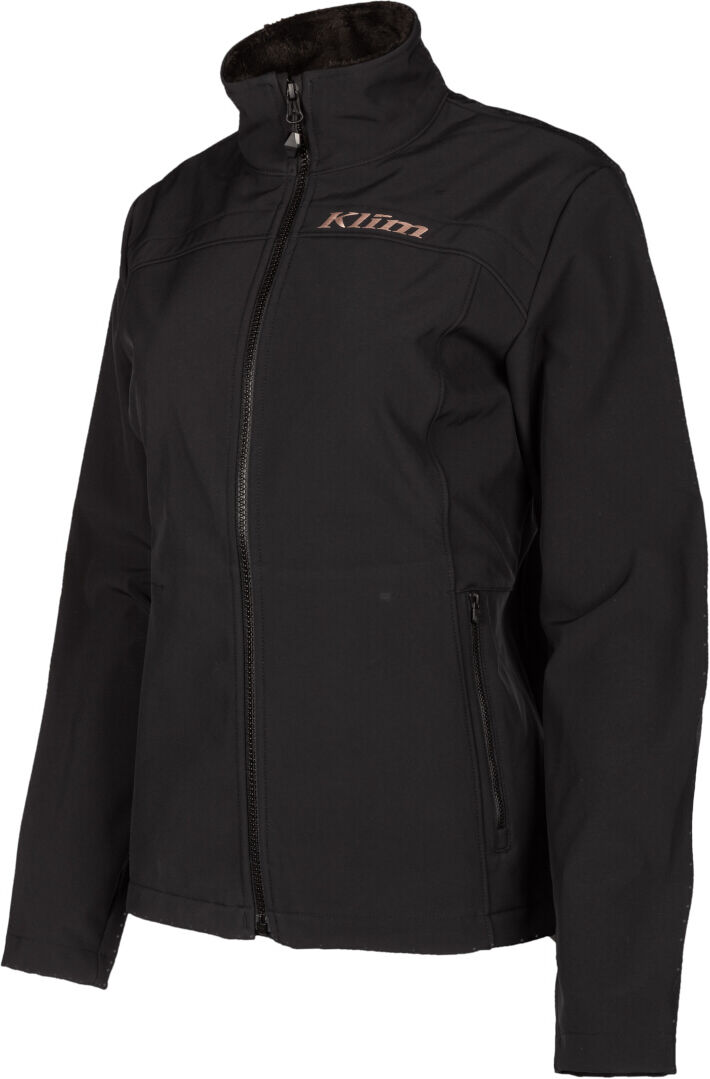 Klim Whistler Chaqueta de señora - Negro Rosa (S)