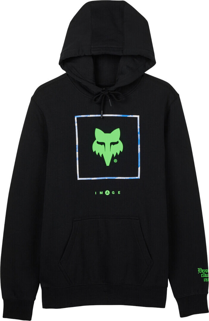 Fox Atlas Sudadera con capucha - Negro Verde