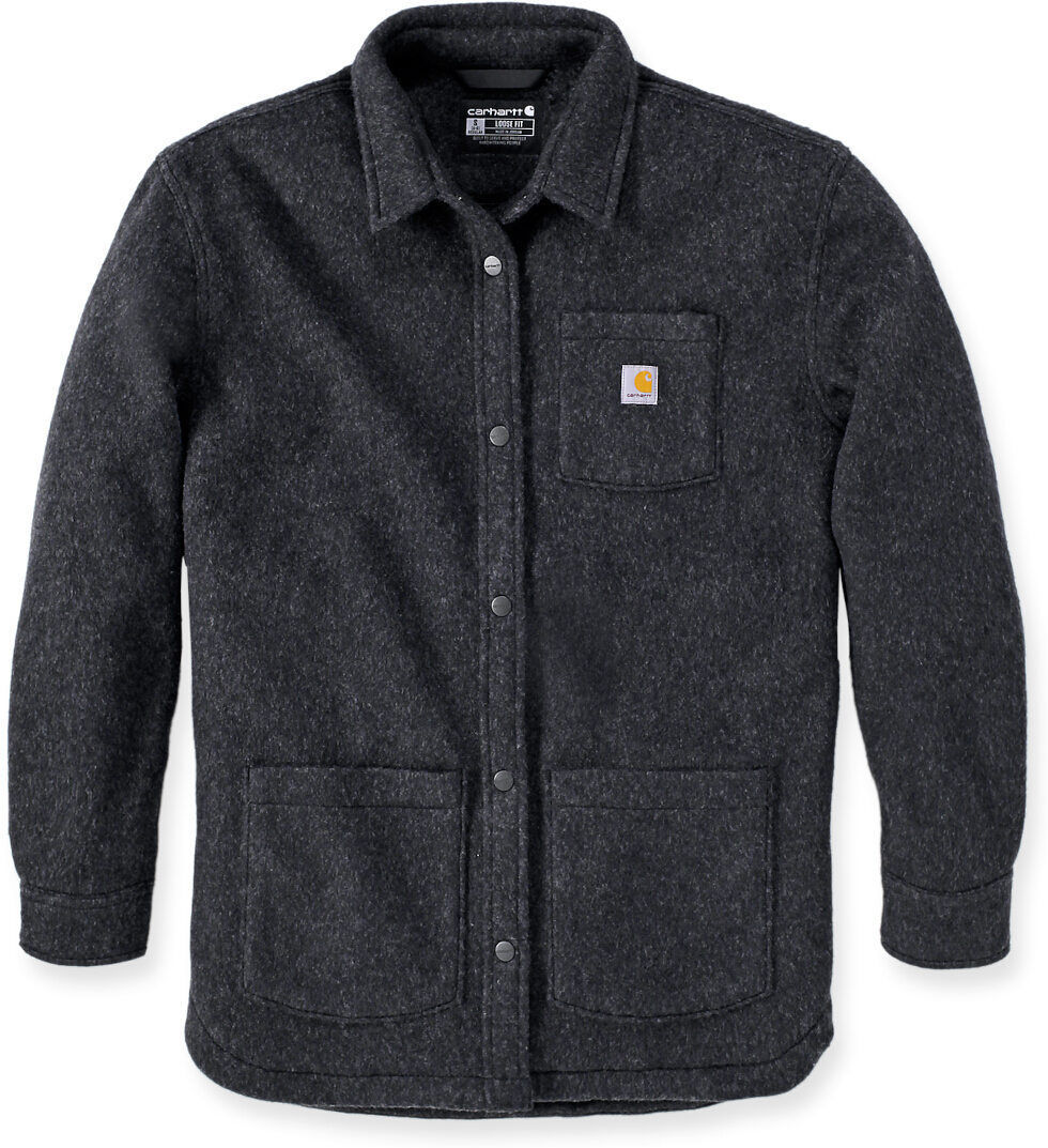 Carhartt Lose Fit Fleece Chaqueta de señora - Negro