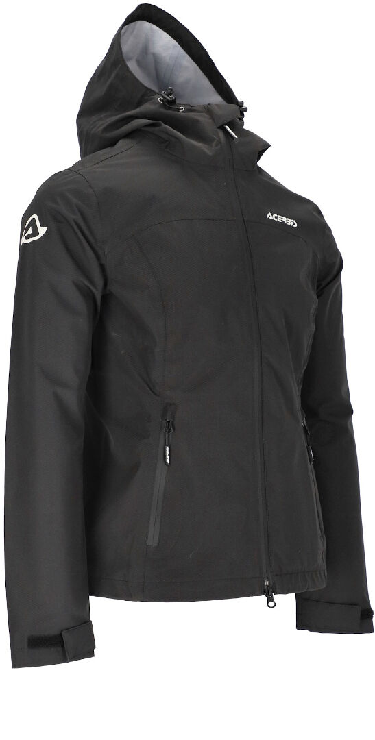 Acerbis Paddock 3L impermeable Chaqueta de mujer - Negro (XL)