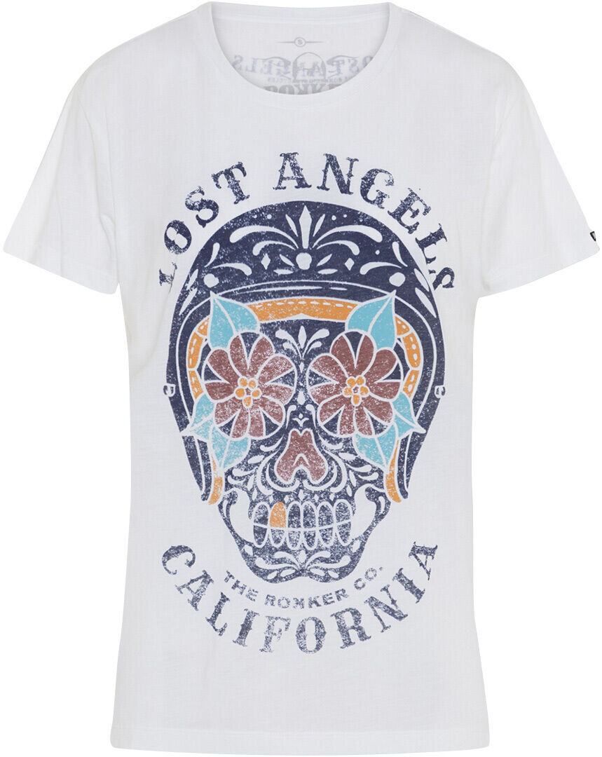 Rokker Lost Angeles Camiseta de mujer - Blanco