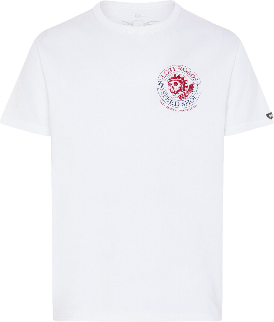 Rokker Speed Shop Camiseta - Blanco (M)