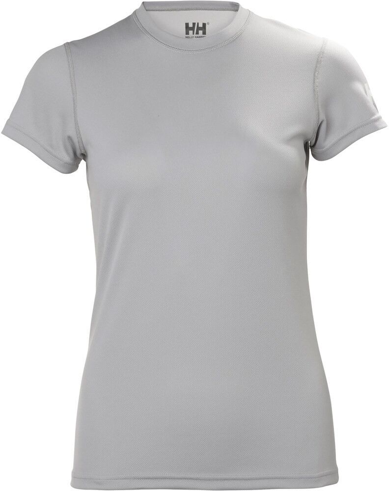 Helly Hansen tech camiseta térmica manga corta mujer Gris (XL)