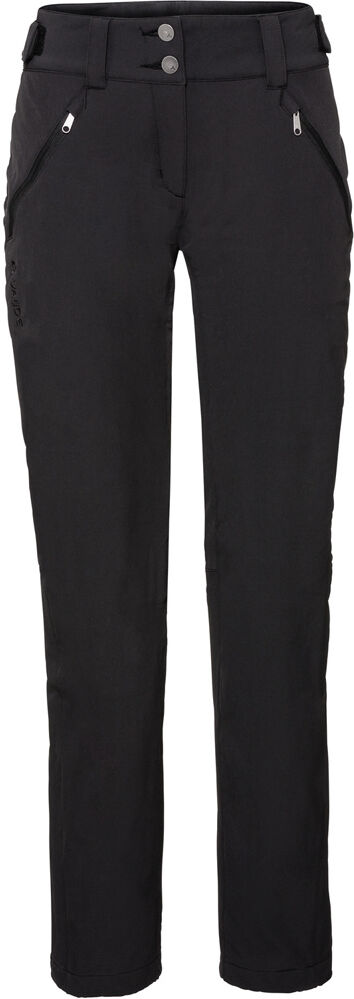 Vaude skomer winter pantalón montaña mujer Negro (40)