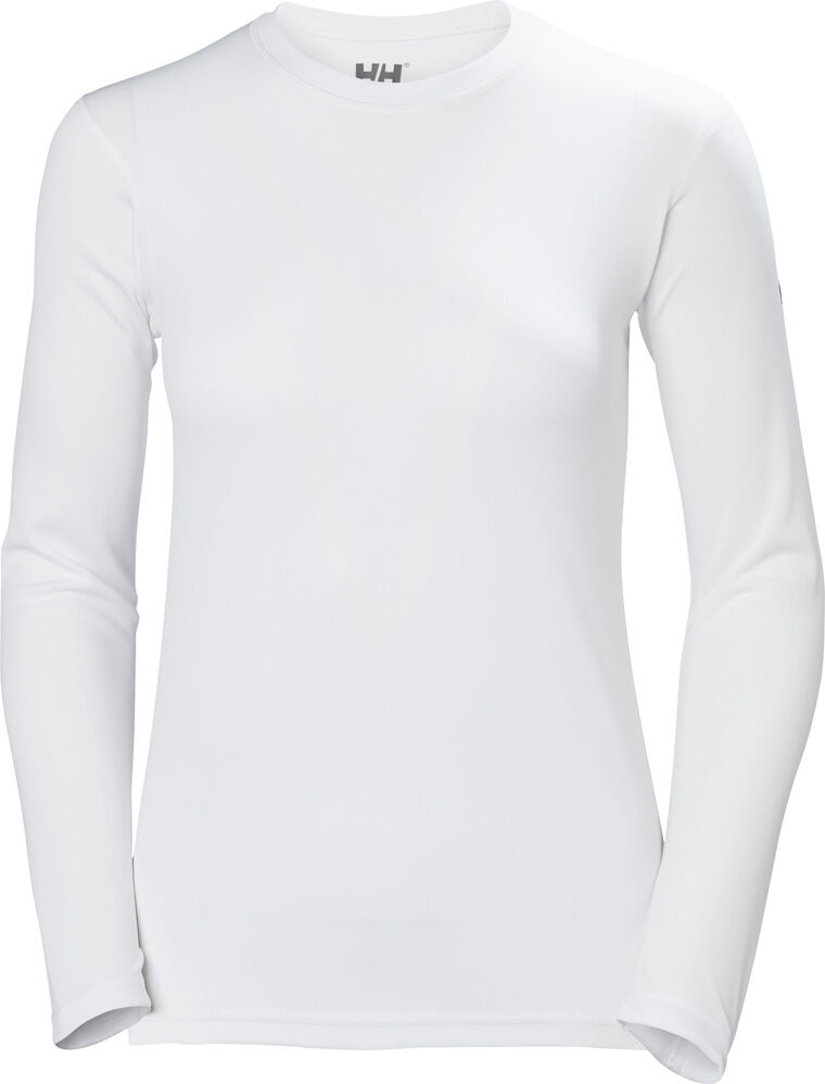 Helly Hansen tech crew camiseta térmica manga larga mujer Blanco (L)