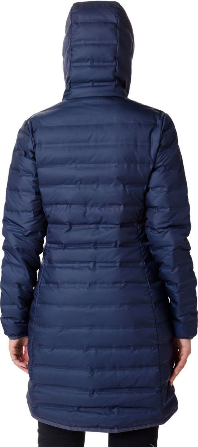 Columbia lake 22 down long chaqueta outdoor mujer Marino (XS)