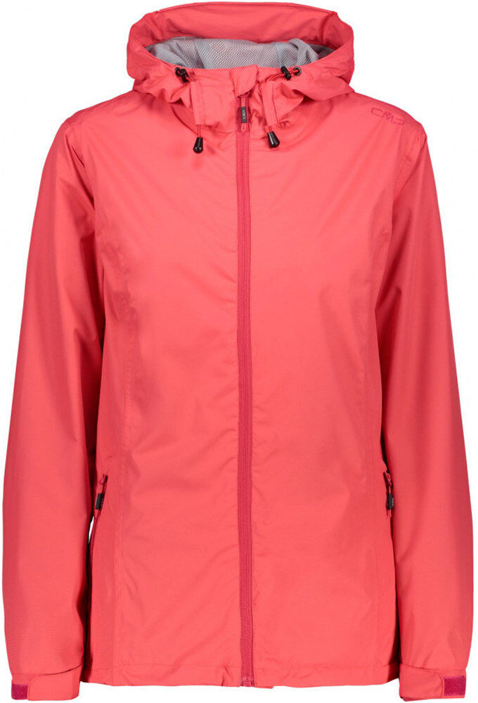 Cmp woman jacket fix hood chaqueta impermeable mujer Naranja (36)