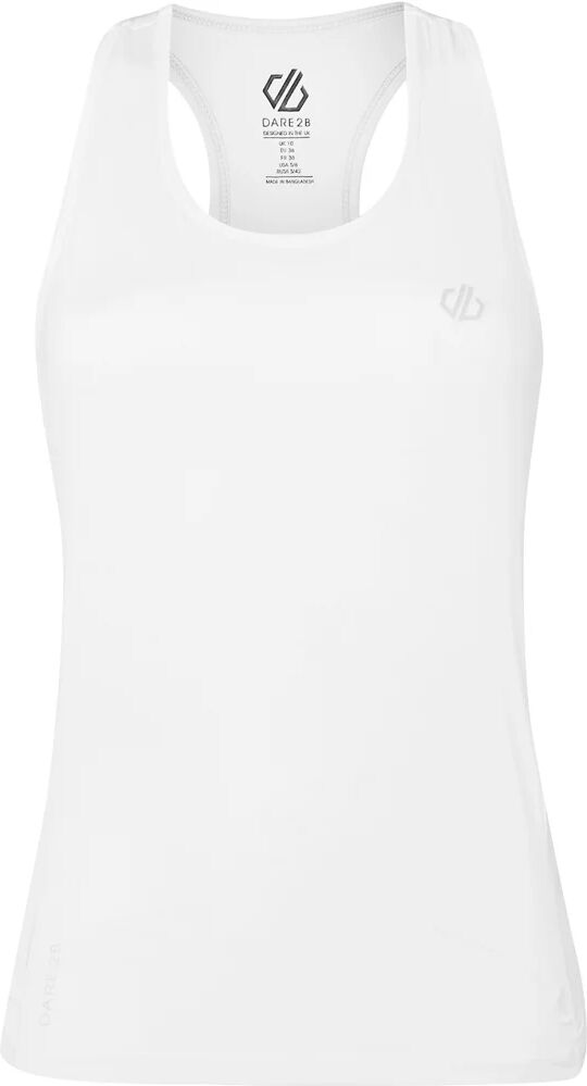 Dare2b modernize ii camiseta tirantes fitness mujer Blanco (S)