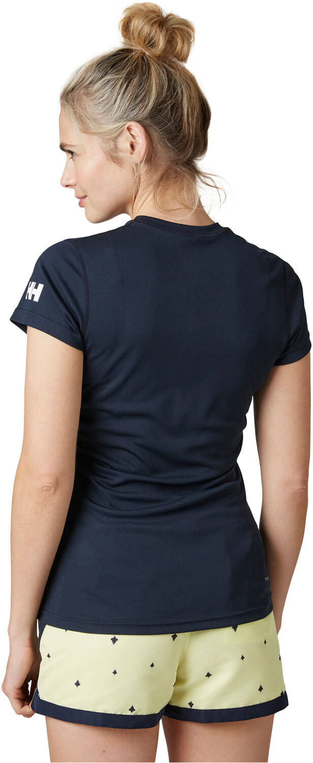 Helly Hansen tech camiseta montaña manga corta mujer Marino (L)