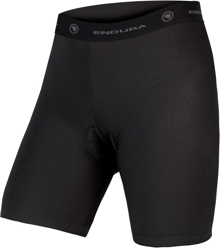 Endura boxer con badana de mujer pantalones térmicos cortos Negro (XS)