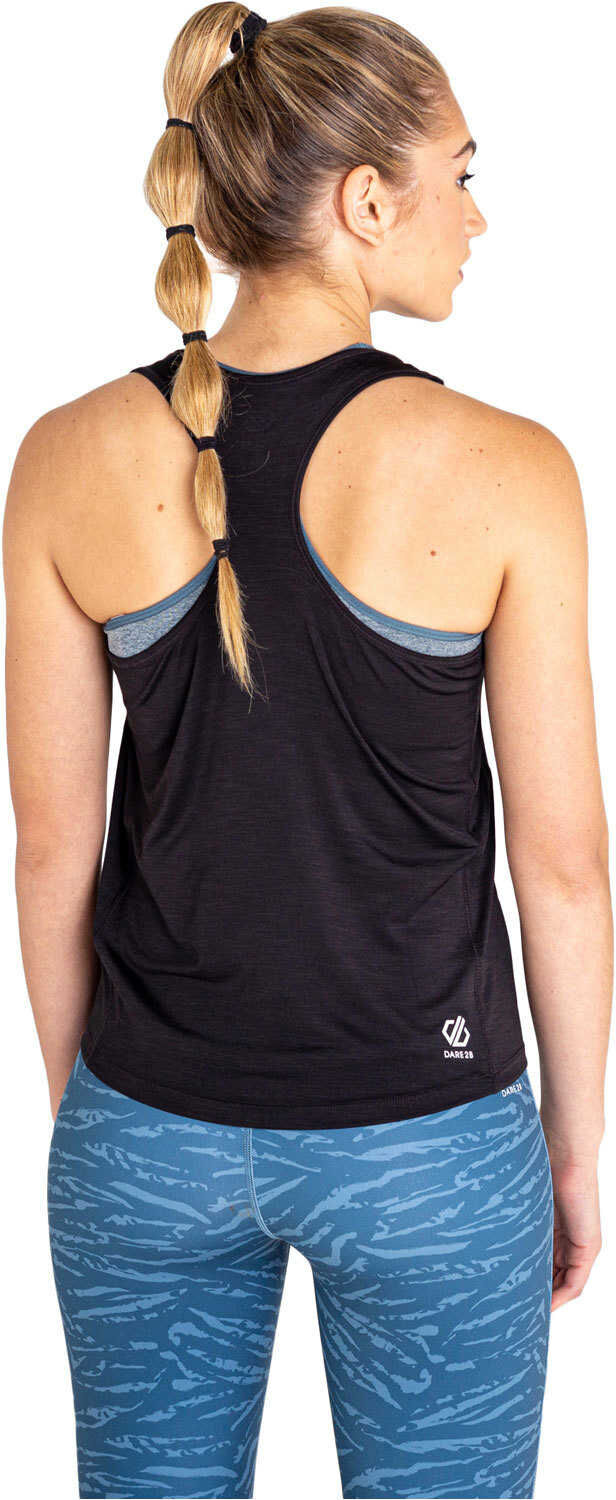 Dare2b modernize ii vest camiseta tirantes fitness mujer Negro (22)