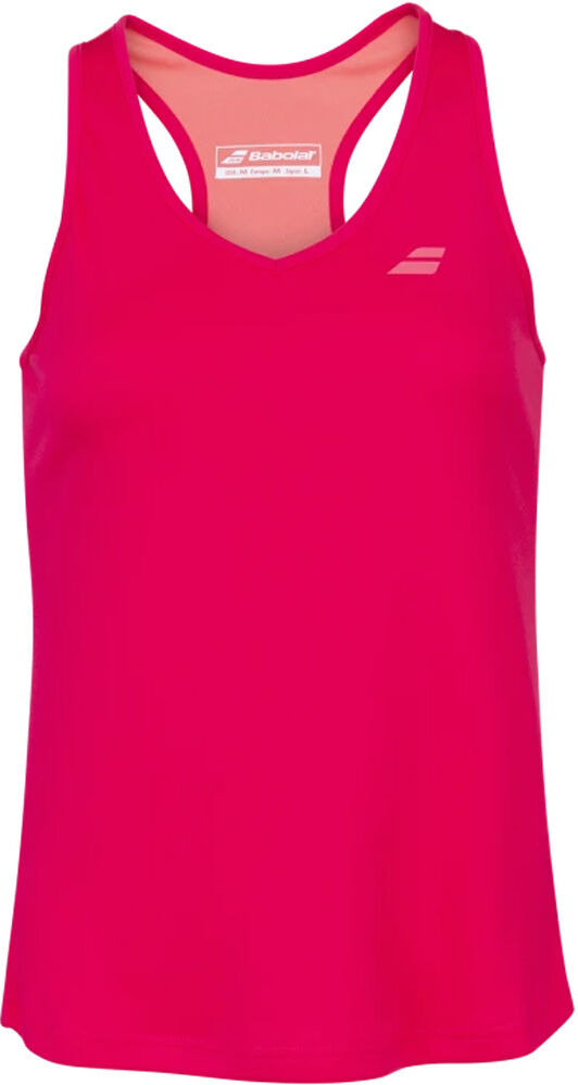 Babolat play camiseta tirantes mujer Rojo (S)