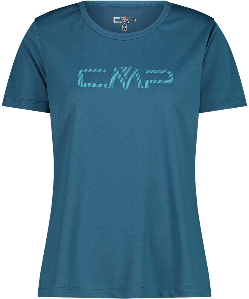 Cmp woman co t-shirt camiseta montaña manga corta mujer Azul (34)