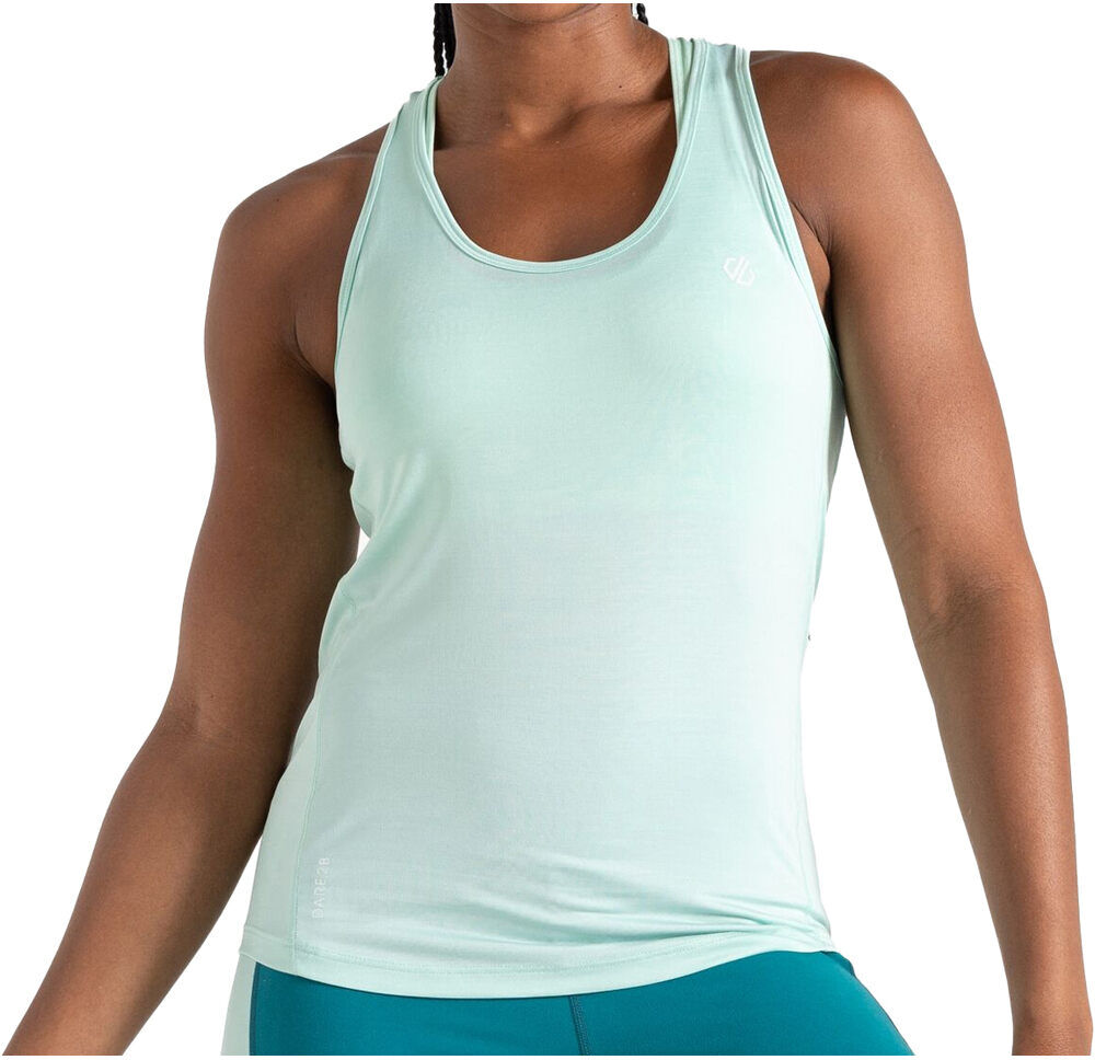 Dare2b modernize ii camiseta tirantes fitness mujer Verde (20)