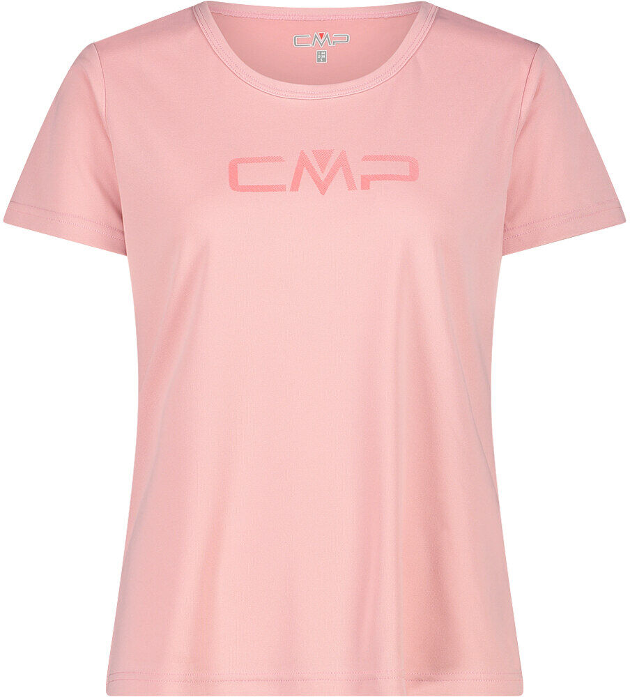 Cmp woman co t-shirt camiseta montaña manga corta mujer Rosa (36)