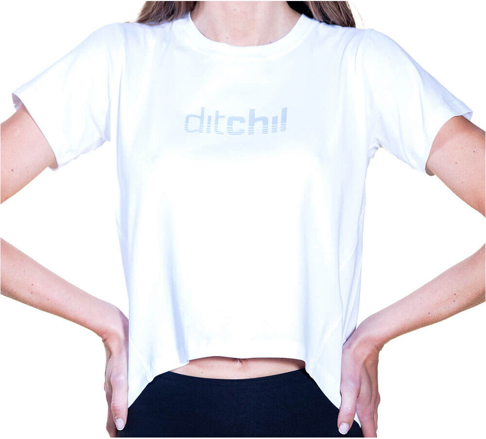 Ditchil loyal camisetas fitness mujer Blanco (S)