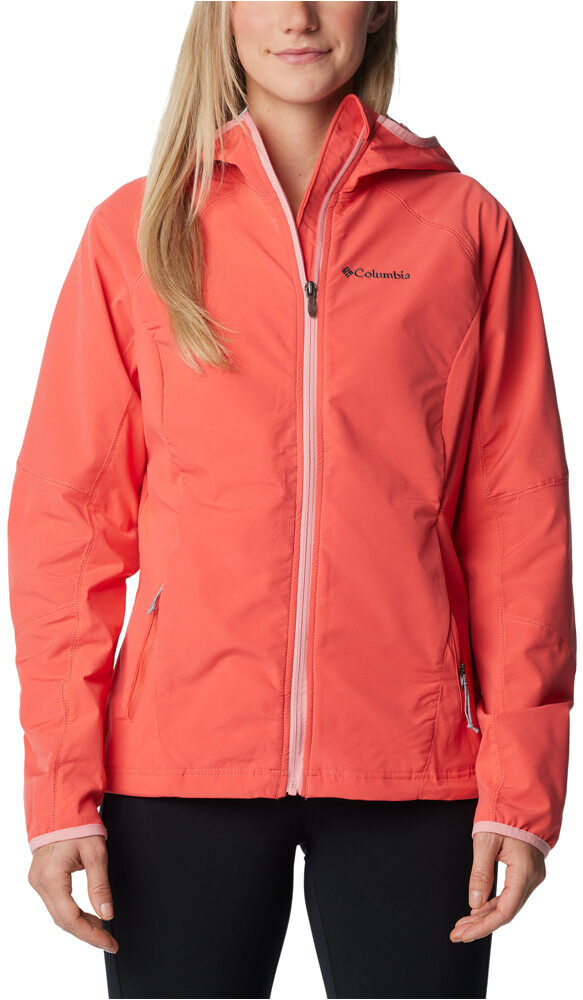 Columbia sweet as chaqueta softshell mujer Rojo (S)