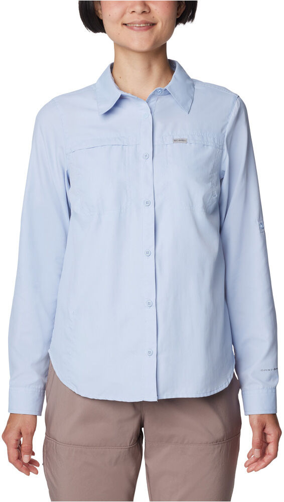 Columbia silver ridge 30 camisa montaña manga larga mujer Azul (S)