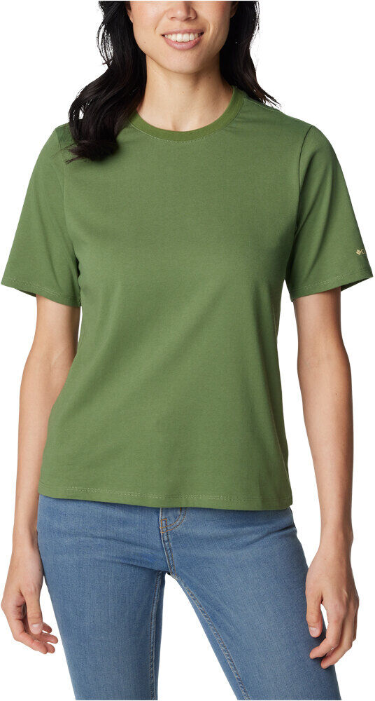 Columbia alpine way ii camiseta montaña manga corta mujer Verde (L)