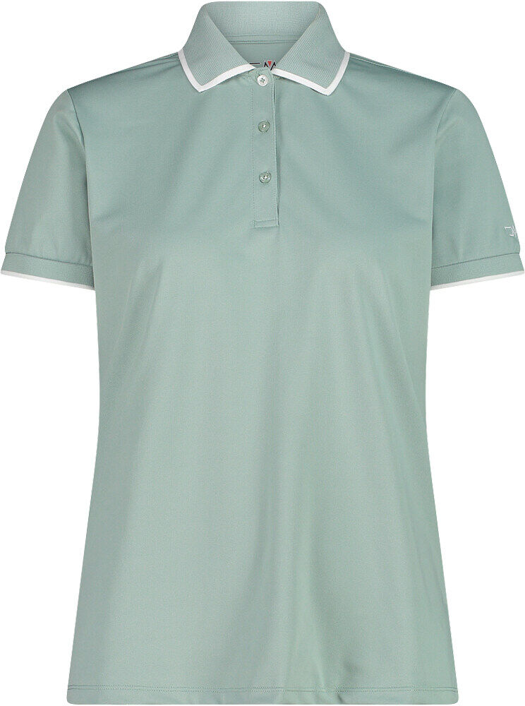 Cmp woman polo camiseta montaña manga corta mujer Verde (48)