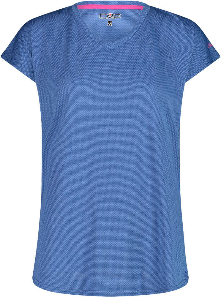 Cmp woman t-shirt camiseta montaña manga corta mujer Azul (34)