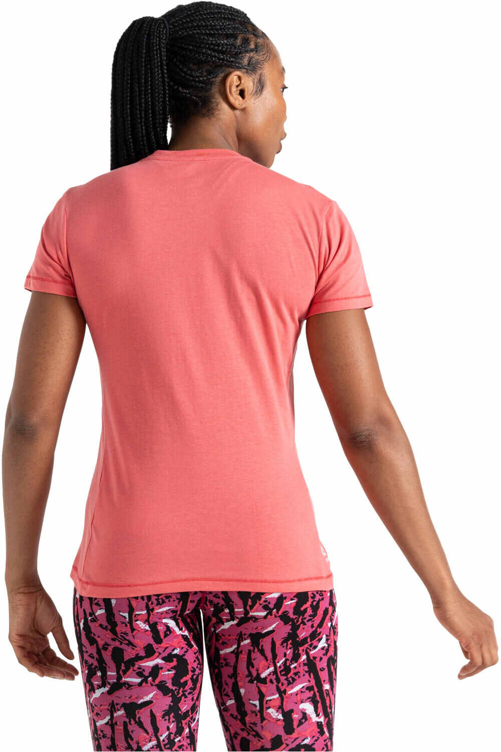 Dare2b tranquility ii camiseta montaña manga corta mujer Rosa (12)