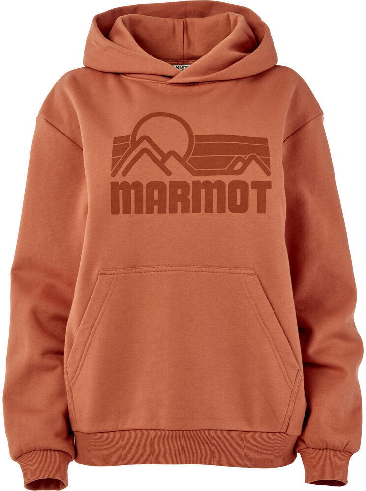 Marmot coastal Sudaderas Montaña Mujer Marron (XL)