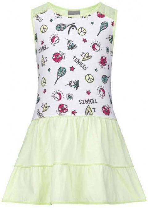 Vestido Head Tennis Verde Claro Junior -  -122