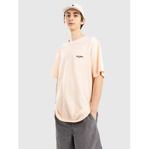 Blue Tomato Washed Pocket T-paita pinkki