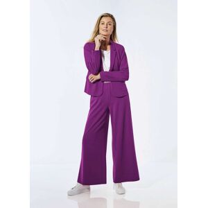 Goldner Fashion Jerseyhousut - aubergine - Gr. 48  Damen