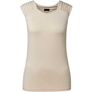 Goldner Fashion Jerseytoppi - stein - Gr. 40  Damen